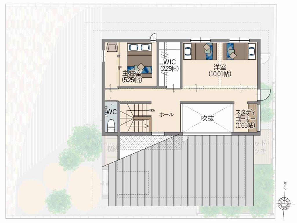 川南間取り2F