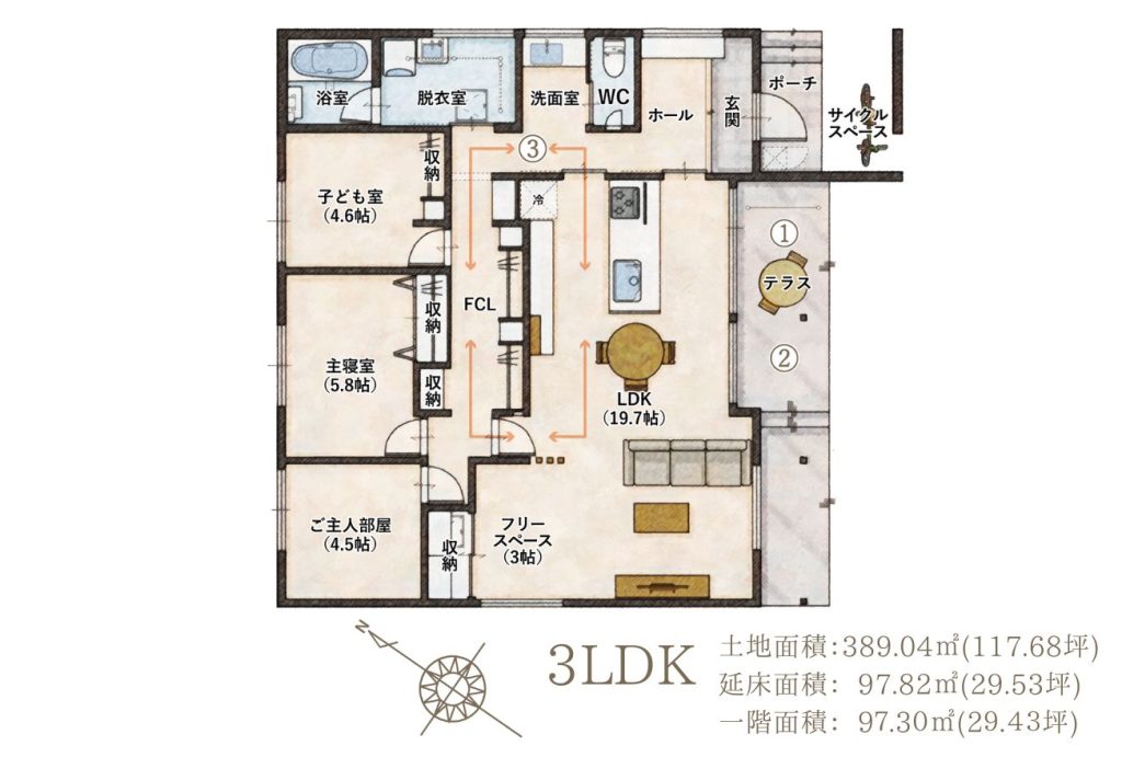 今津見学会の間取り